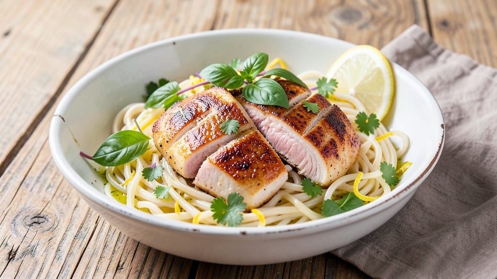 Summer Egg Noodle Recipe: Bright Herb and Lemon Zest Twist