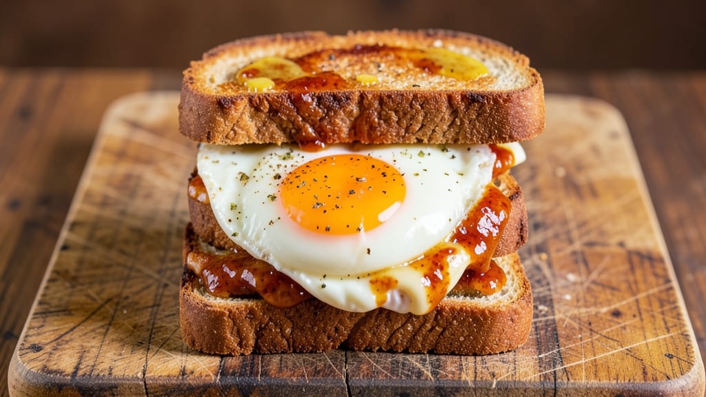 Soft-Boiled Egg Sandwich Recipe: Runny Yolk Magic Between Toasted Bread