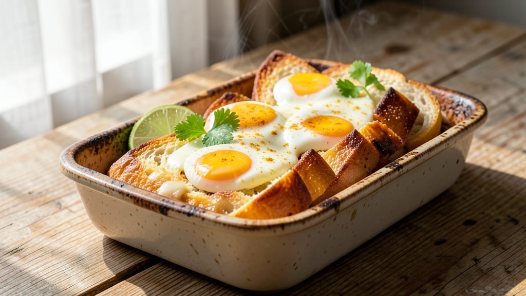 Vietnamese Egg Loaf Recipe: Fragrant Coconut and Turmeric Flavor