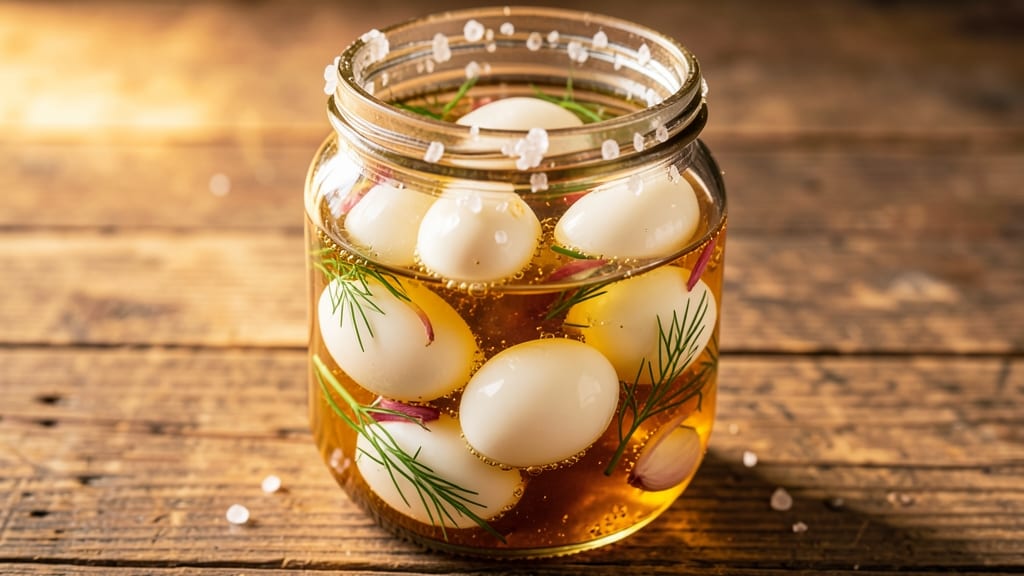 1 Gallon Pickled Eggs Recipe: Crunchy Bites in Briny Perfection