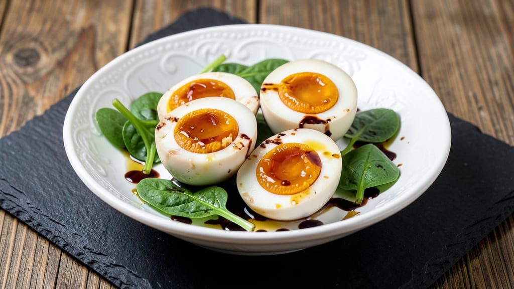 Spinach Salted Egg Century Egg Recipe: Umami-Packed Crunch and Silky Yolk Magic