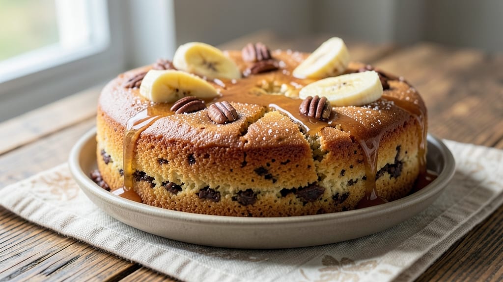 2 Egg Banana Cake Recipe: Moist Crumb Without a Drop of Oil