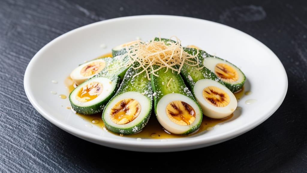 Ampalaya With Salted Egg Recipe: Crispy Tortilla Cups Filled With Silky Yolk