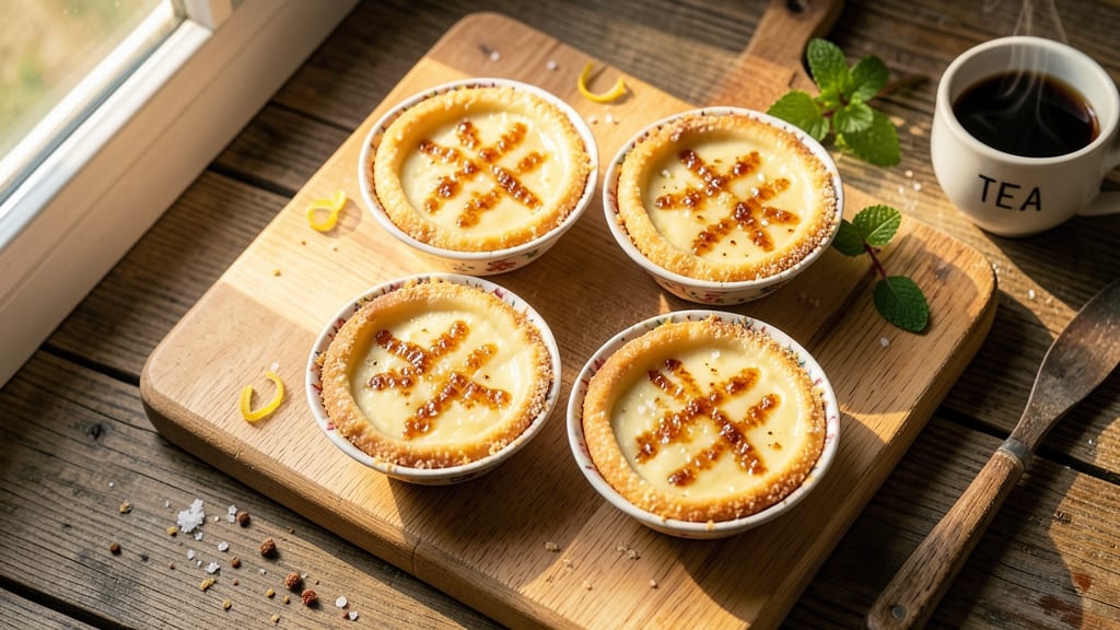 Air Fryer Egg Tarts Recipe: Crispy Tortilla Cups With Golden Yolk Hearts