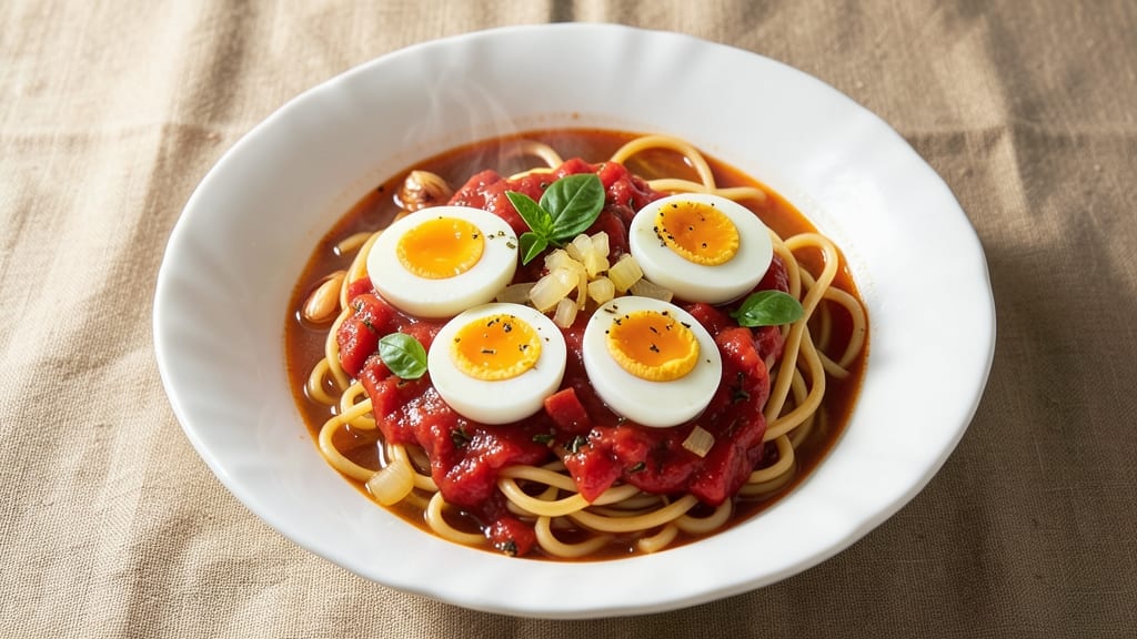 Tomato Egg Noodle Soup Recipe: Homemade Comfort With Soft Egg Ribbons