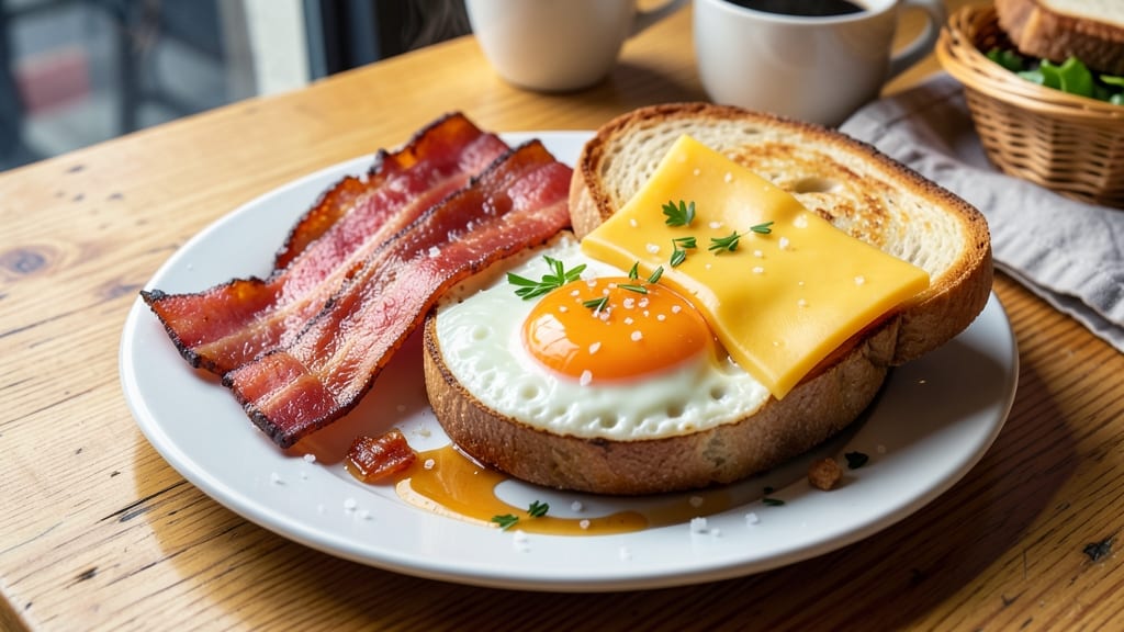 Bacon Egg and Cheese NYC Recipe: Smoky Griddle Crunch Meets Runny Yolk Bliss