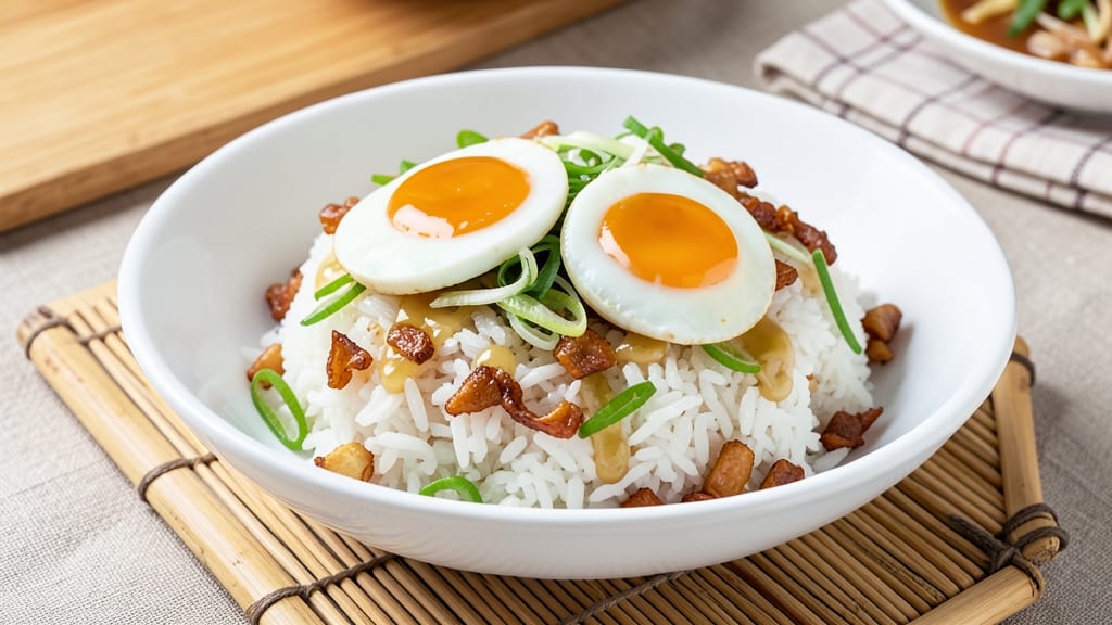 Thai Egg Rice Recipe: Fragrant Jasmine Rice With Silky Scrambled Eggs