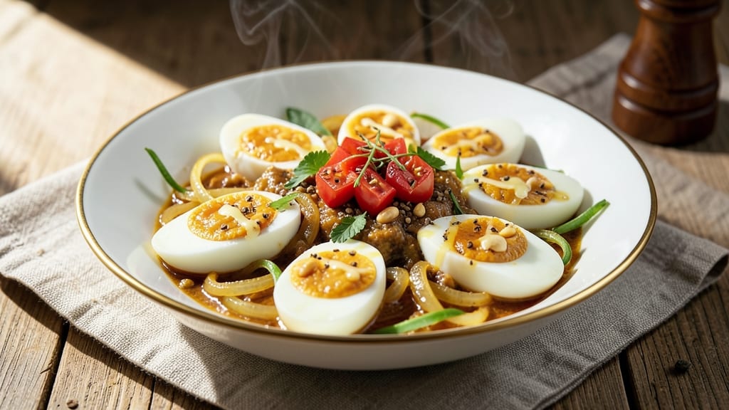 Shahi Egg Korma Recipe: Fragrant Cardamom and Creamy Coconut Magic