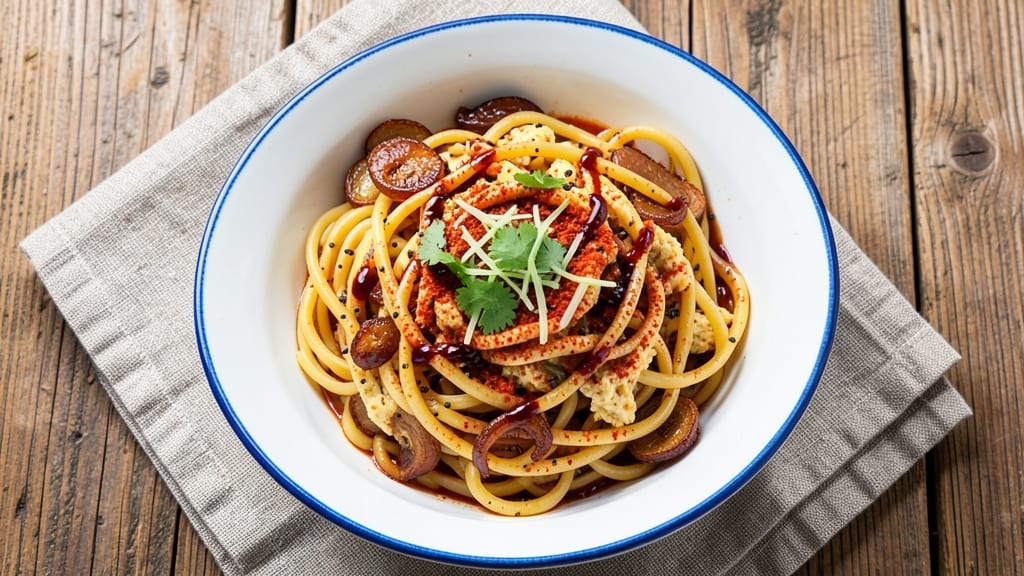 Spicy Egg Noodles Recipe Indian Style: Bold Turmeric and Cumin Heat in One-Pot