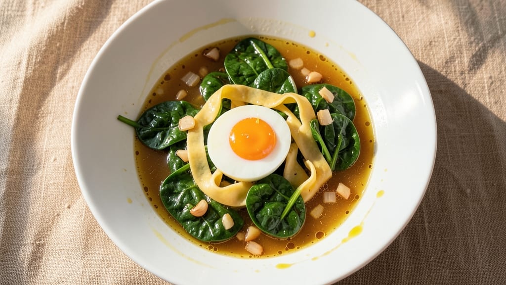 Spinach Egg Soup Recipe: Silky Green Velvety Comfort in 20 Minutes