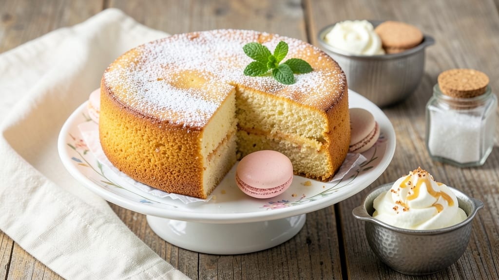 Soft Egg Cake Recipe: Pillowy Cloud With Runny Yolk Magic