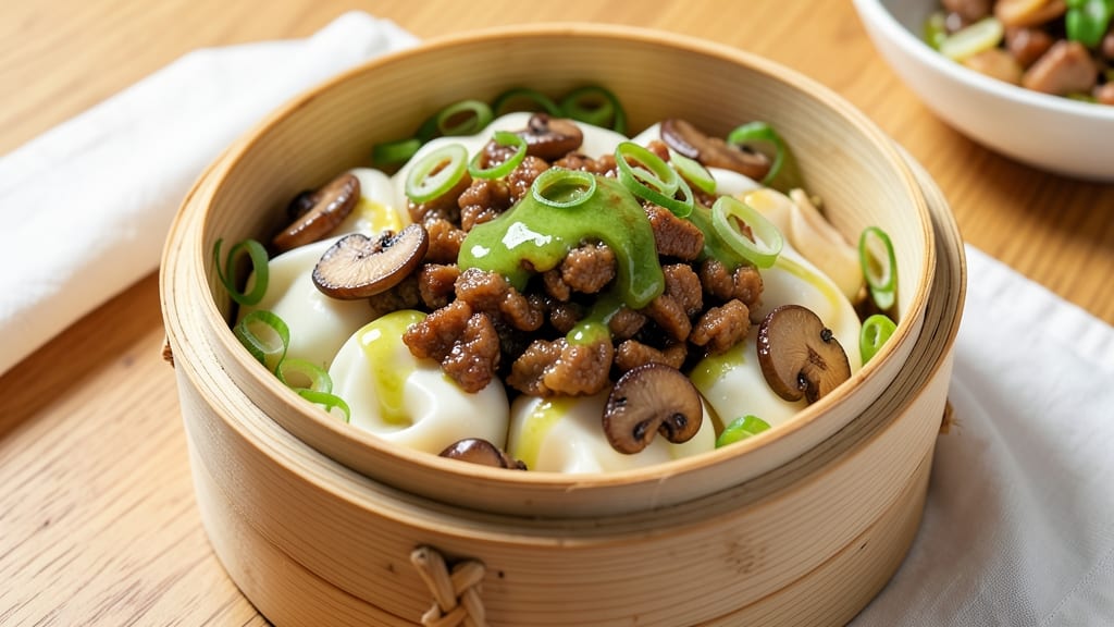Steamed Egg Tofu Minced Pork Recipe: Silky Silken Tofu Meets Savory Pork Bites