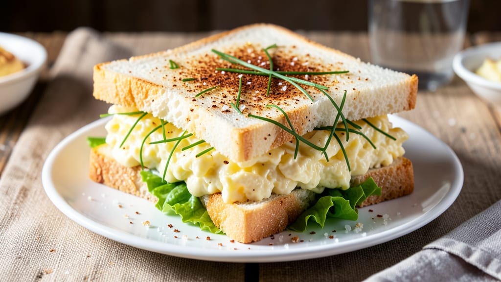 Afternoon Tea Egg Salad Sandwich Recipe: Crispy Tortilla Wraps With Silky Yolk Magic