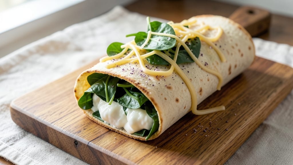 Spinach Egg Whites Wrap Recipe: Lightweight Protein-Packed Breakfast in 10 Minutes