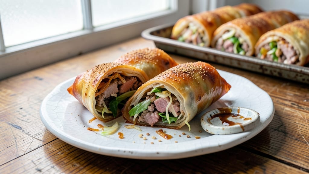 World's Best Egg Roll Recipe: Crispy Tortilla Cups with Savory Stuffed Magic