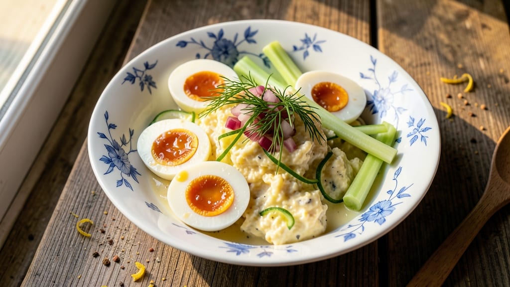 Typical Egg Salad Recipe: Crispy Cucumber and Dill Crunch in 15 Minutes