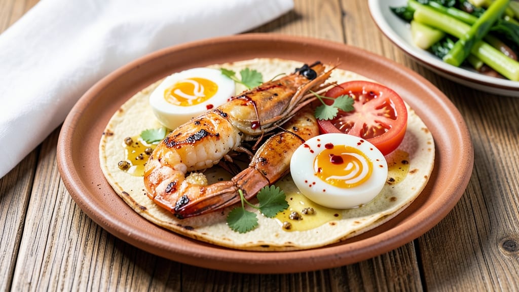 Shrimp Egg Tomato Recipe: Crispy Tortilla Cups Packed With Protein