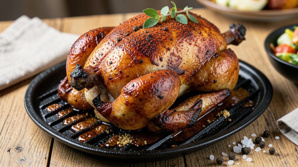 Smoked Chicken on Big Green Egg Recipe: Smoky Depth and Juicy Tenderness