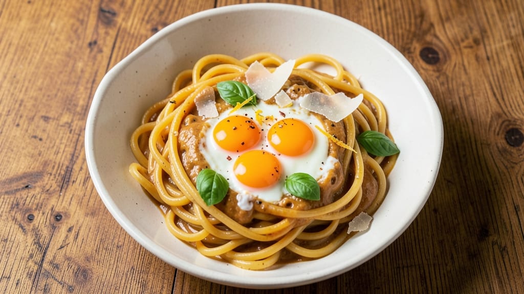 Whole Egg Pasta Recipe: Crispy Tortilla Shells With Silky Yolk Fusion