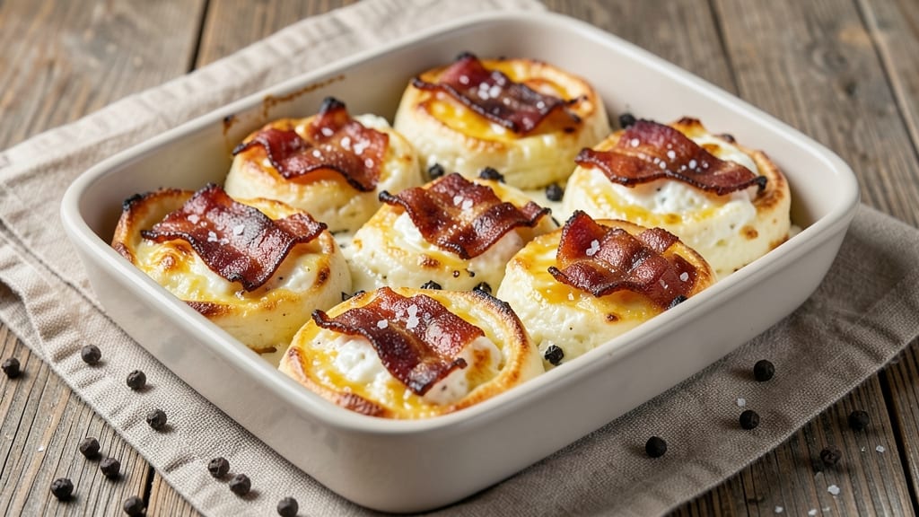 Bacon Egg Bites Recipe With Cottage Cheese: Savory Crunch and Silky Yolk Fusion