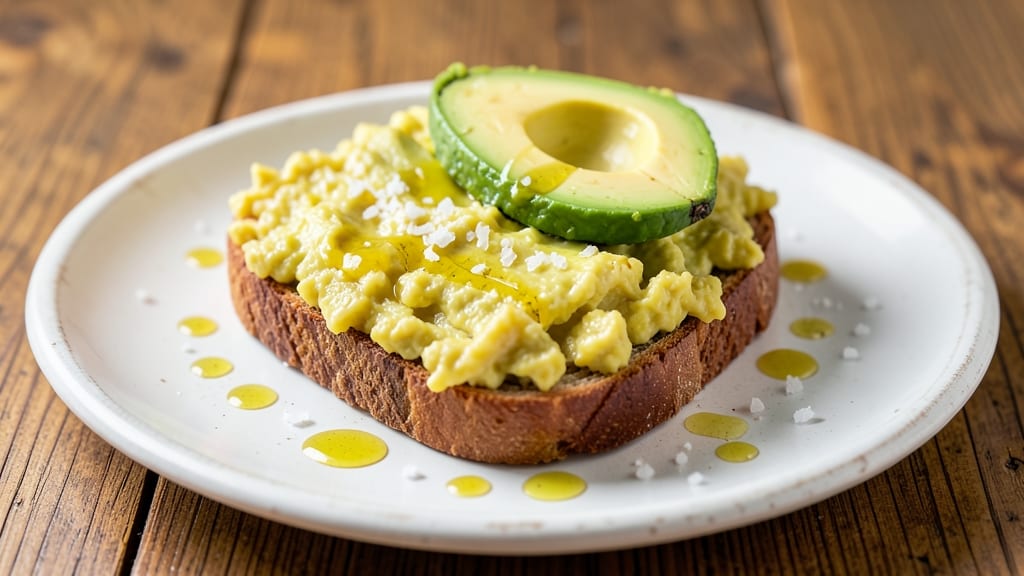 Avocado Scrambled Egg Toast Recipe: Creamy Avocado Mash Meets Fluffy Eggs