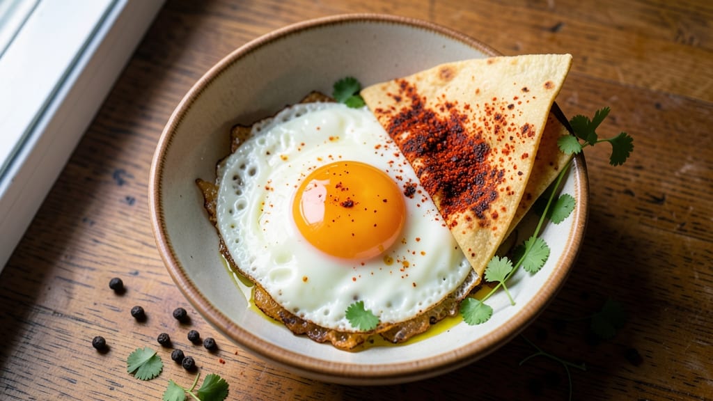 Spicy Fried Eggs Recipe: Crispy Tortilla Cups Packed With Bold Heat