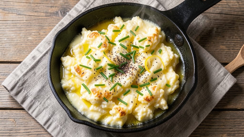 2 Egg Scrambled Eggs Recipe: Silky Ribbons and Buttery Flavor