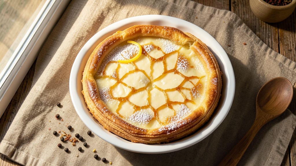 Taiwan Egg Tart Recipe: Flaky Crust Hugs Silky Yolk Magic