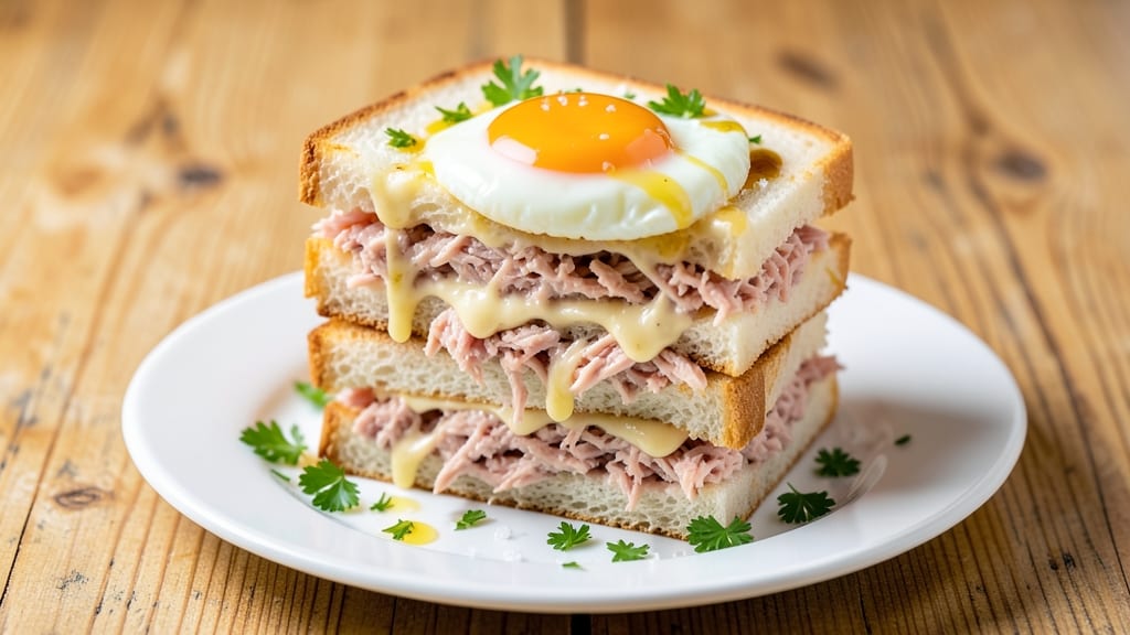 Tuna Egg Mayonnaise Sandwich Recipe: Crispy Toast Cradles Creamy Yolk Magic