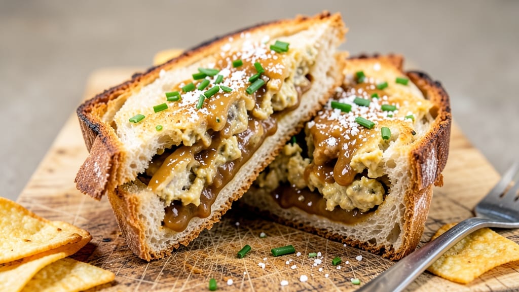 Vegan Egg Salad Sandwich Recipe: Chickpea-Based Protein That Mimics Real Eggs