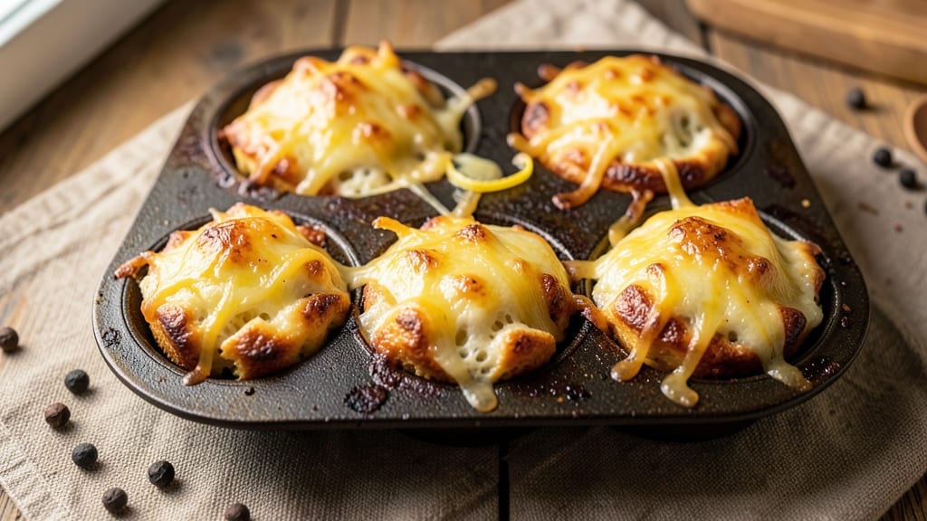 Tasty Egg Muffins Recipe: Fluffy Clouds With Cheesy Crunch Topping