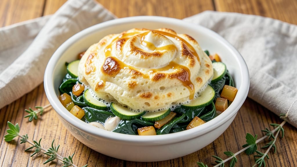 Veggie Egg Soufflé Recipe: Light-as-Air Rise With Hidden Greens