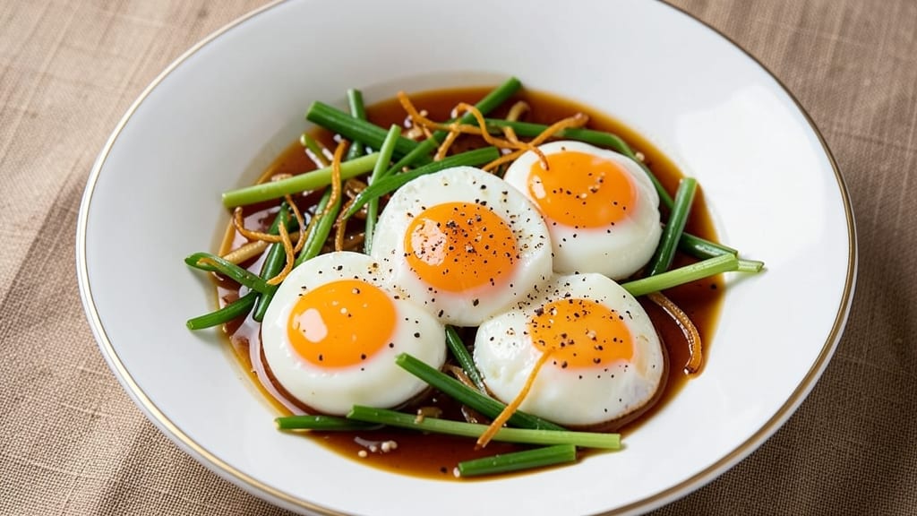 Spring Onion Egg Chinese Recipe: Fragrant Scallion Crunch and Silky Yolk Magic