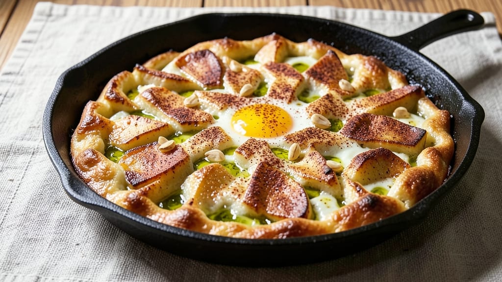 Spanish Egg and Potato Frittata Recipe: Crispy Edges and Fluffy Egg Ribbons