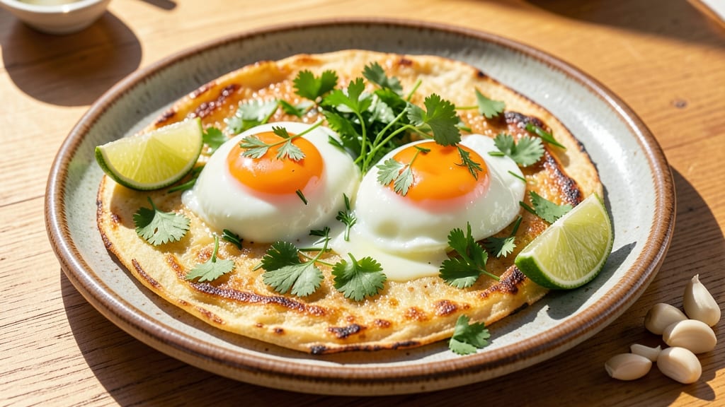 Spring Eggs Recipe: Crispy Tortilla Cups with Silky Yolk Magic