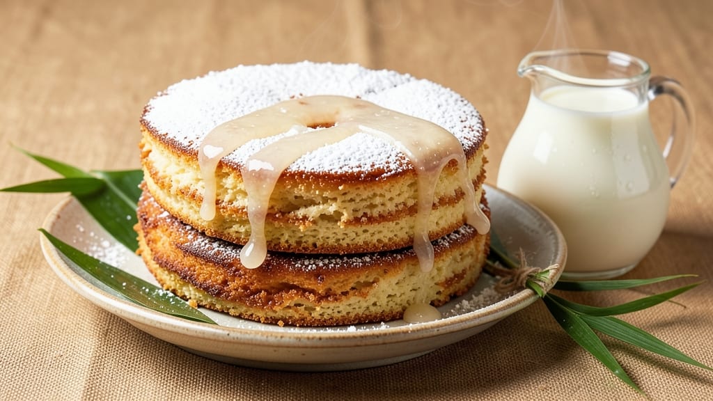 Thailand Egg Cake Recipe: Pandan-Scented Layers with Coconut Cream Magic