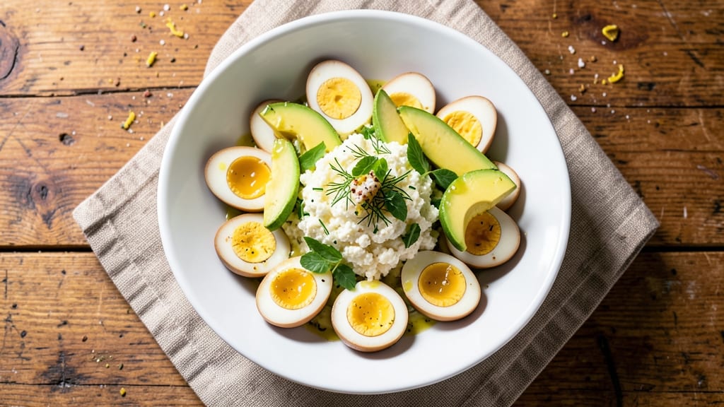 Egg Salad Recipe With Avocado and Cottage Cheese: Ultra-Creamy Twist With Herbed Zing