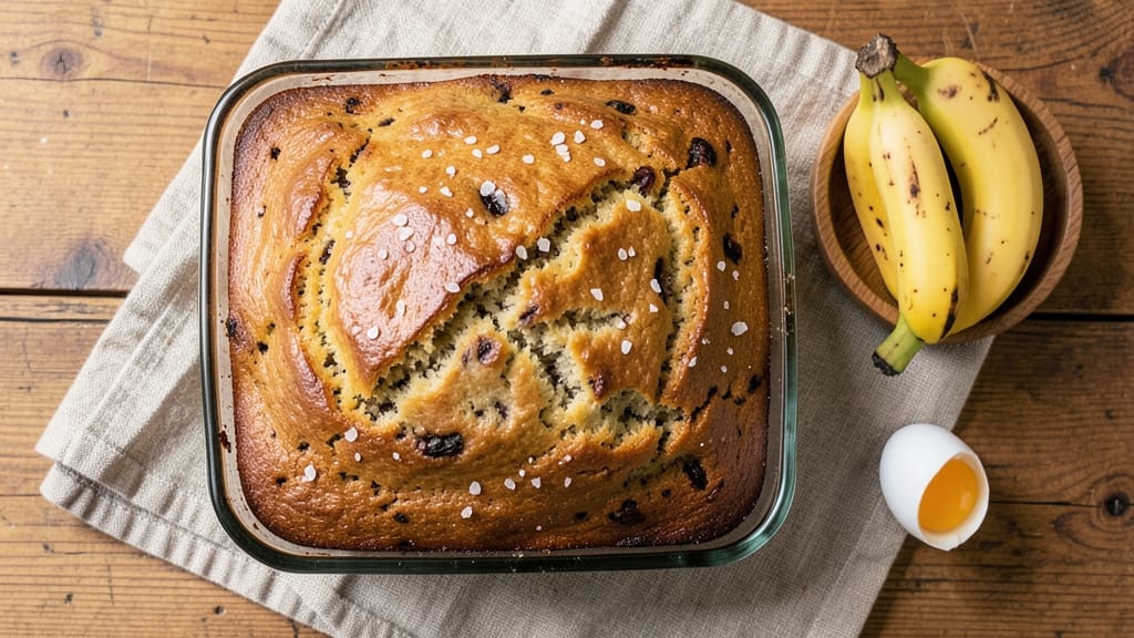 2-Egg Banana Bread Recipe: Moist Crumb Without a Drop of Oil