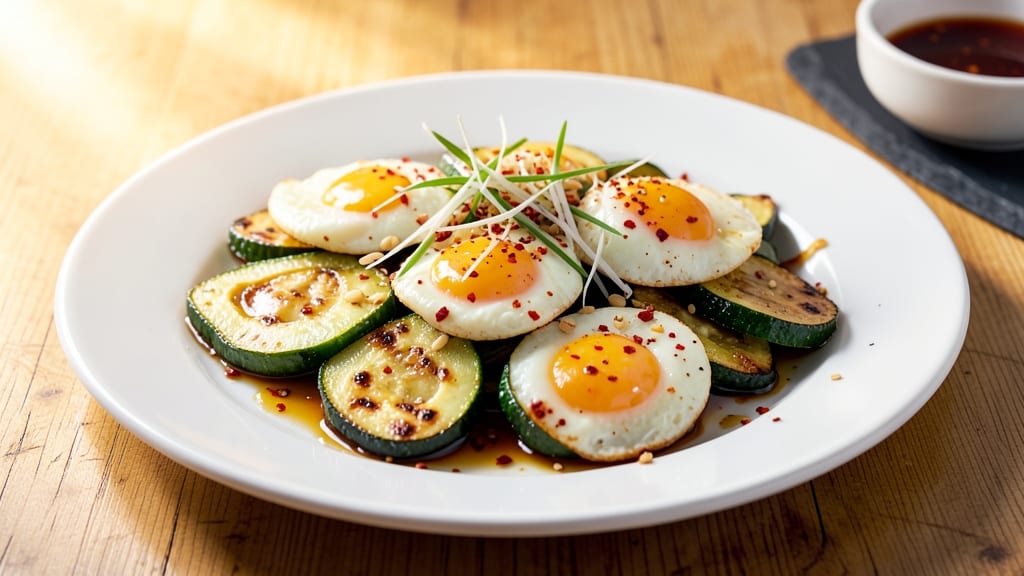 Zucchini Egg Chinese Recipe: Wok-Fried Crunch With Silky Scrambled Eggs