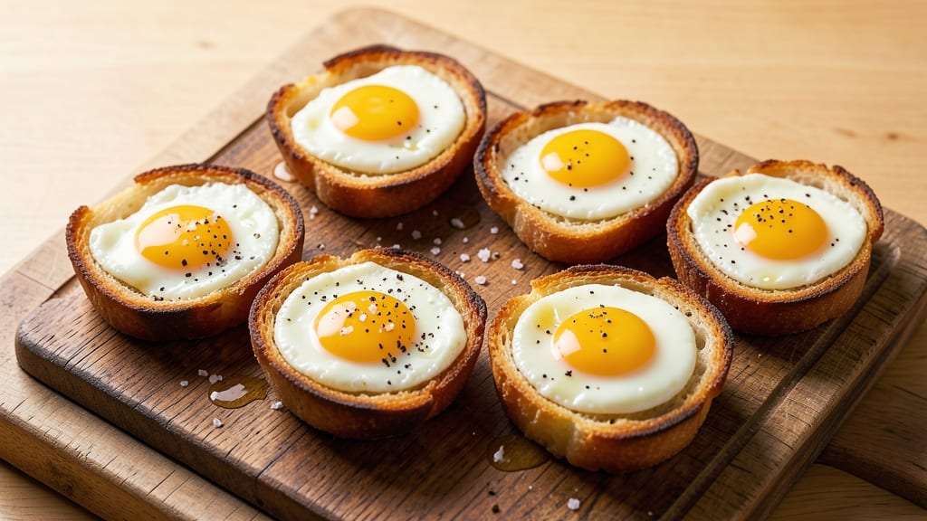 Slice Bread and Egg Recipe: Crispy Tortilla Cups with Perfectly Poached Eggs