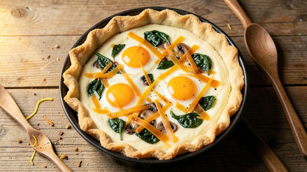 2 Egg Quiche Recipe: Golden Crust, Silky Egg Magic