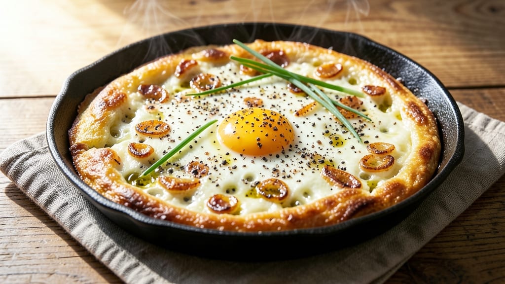 2 Egg Frittata Recipe: Crispy Edges, Silky Yolk Magic