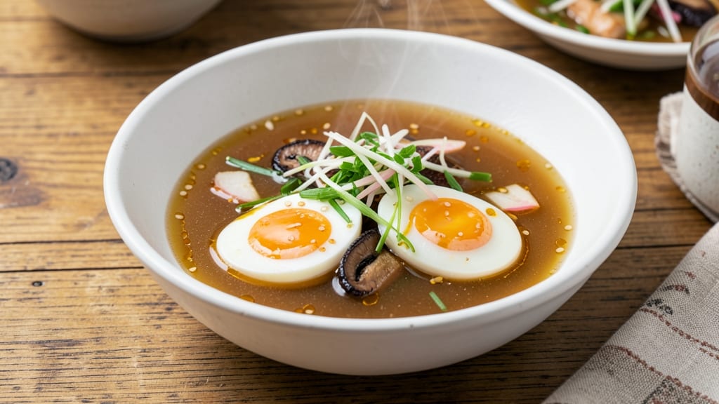 Authentic Egg Drop Soup Recipe: Wok-Heated Silken Egg Streaks in Savory Broth