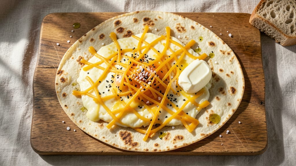 Tortilla Wraps With Egg Filling Recipe: Crispy Shells and Silky Scrambled Centers