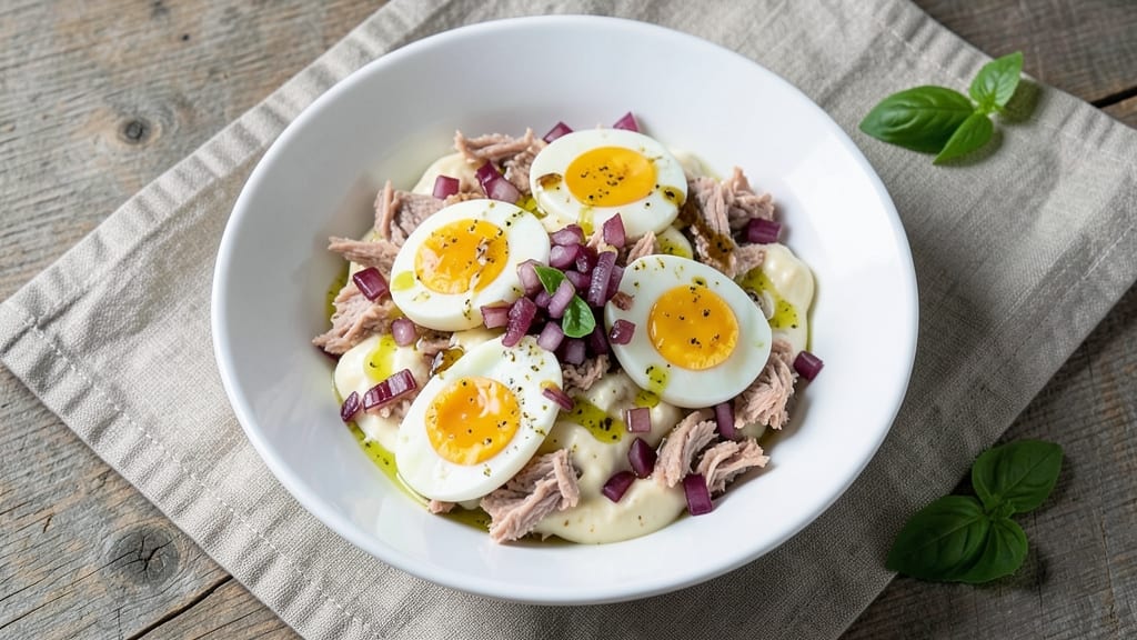 Tuna Salad Recipe With Egg and Onion: Creamy Texture With Bold Flavor Balance