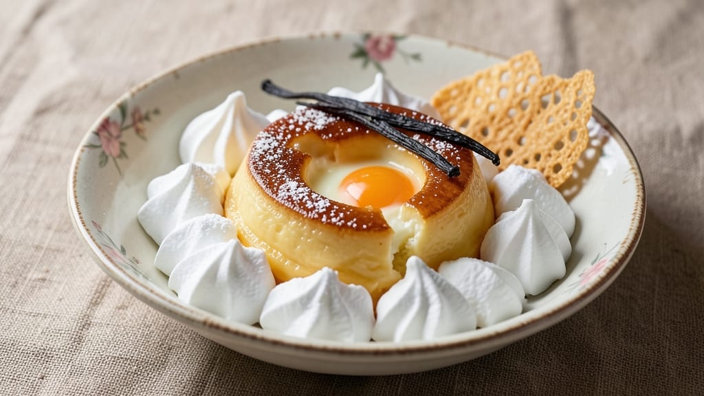 Sipo Eggs Recipe With Nestle Cream: Crispy Tortilla Cups Filled With Vanilla Bean Swirls