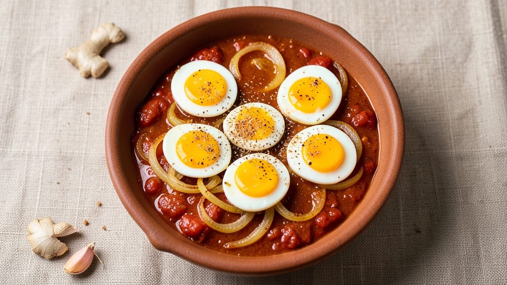 Tasty Egg Curry Recipe: Spiced Tomato Base With Silky Eggs in 20 Minutes