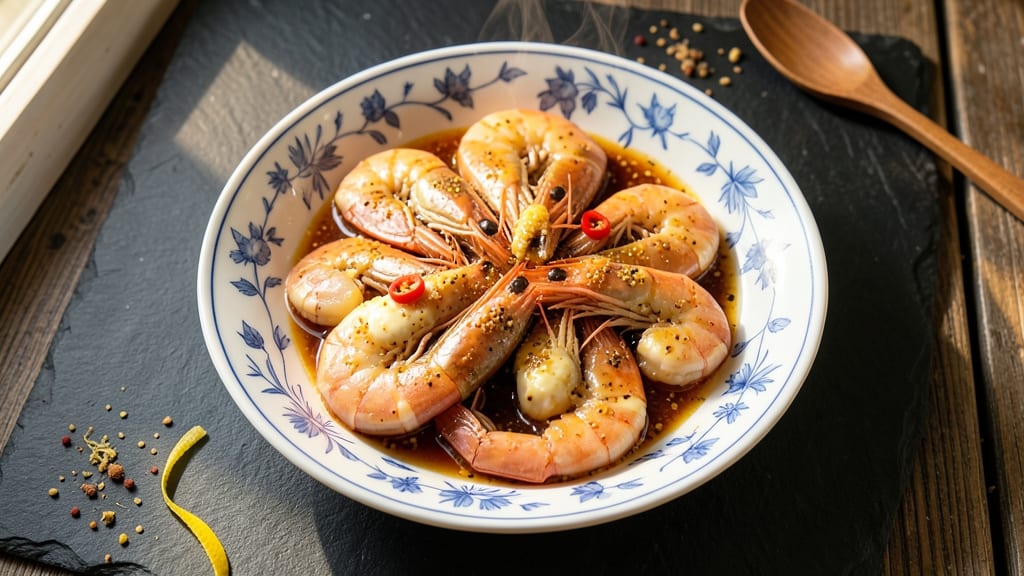 Shrimp With Salted Egg Chinese Recipe: Crispy Shrimp Wrapped in Silky Yolk Magic