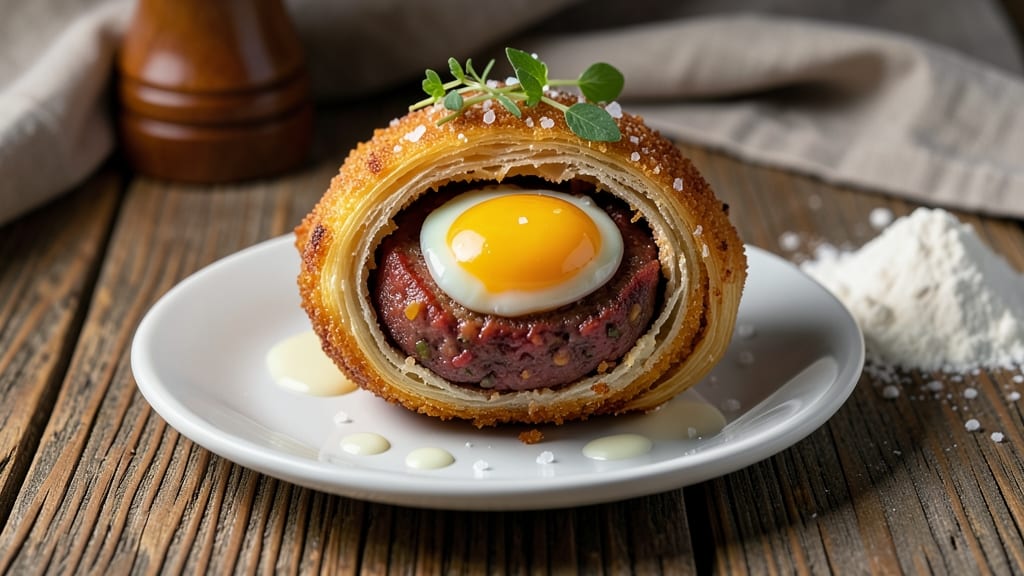 Traditional Scotch Egg Recipe with Sausage: Crispy Panko Crunch and Spiced Filling