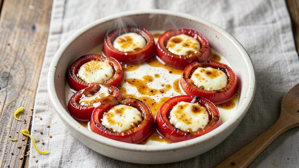 Tomato Egg Ring Recipe: Crispy Edges and Smoky Roasted Tomato Filling